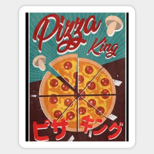 Pizza King Vintage Sticker